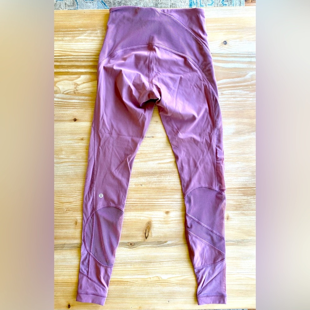 Lululemon High Waist in Blush Pink-6